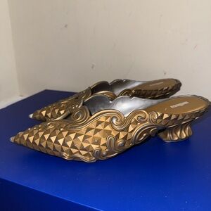 SOLD y/project x Melissa gold mules